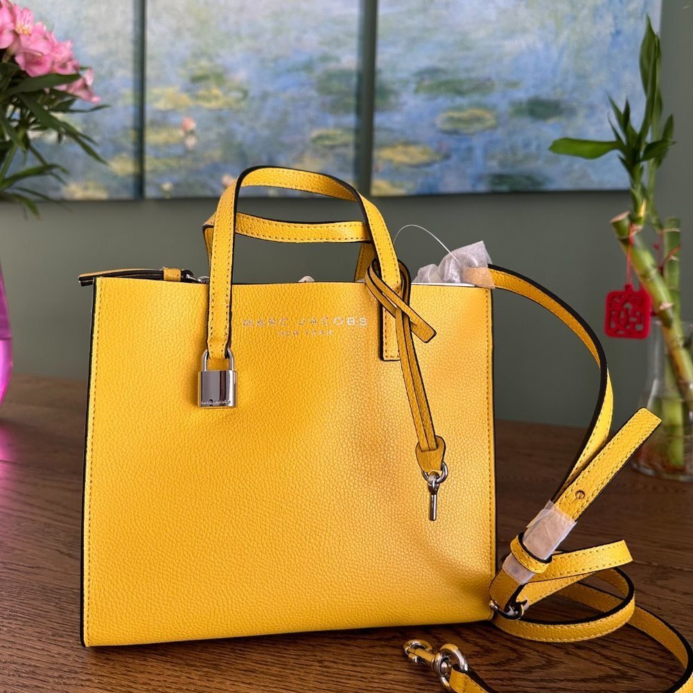 Marc Jacobs Yellow Tote Bag